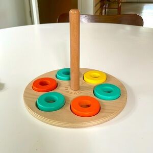 Lovevery wooden stack rings